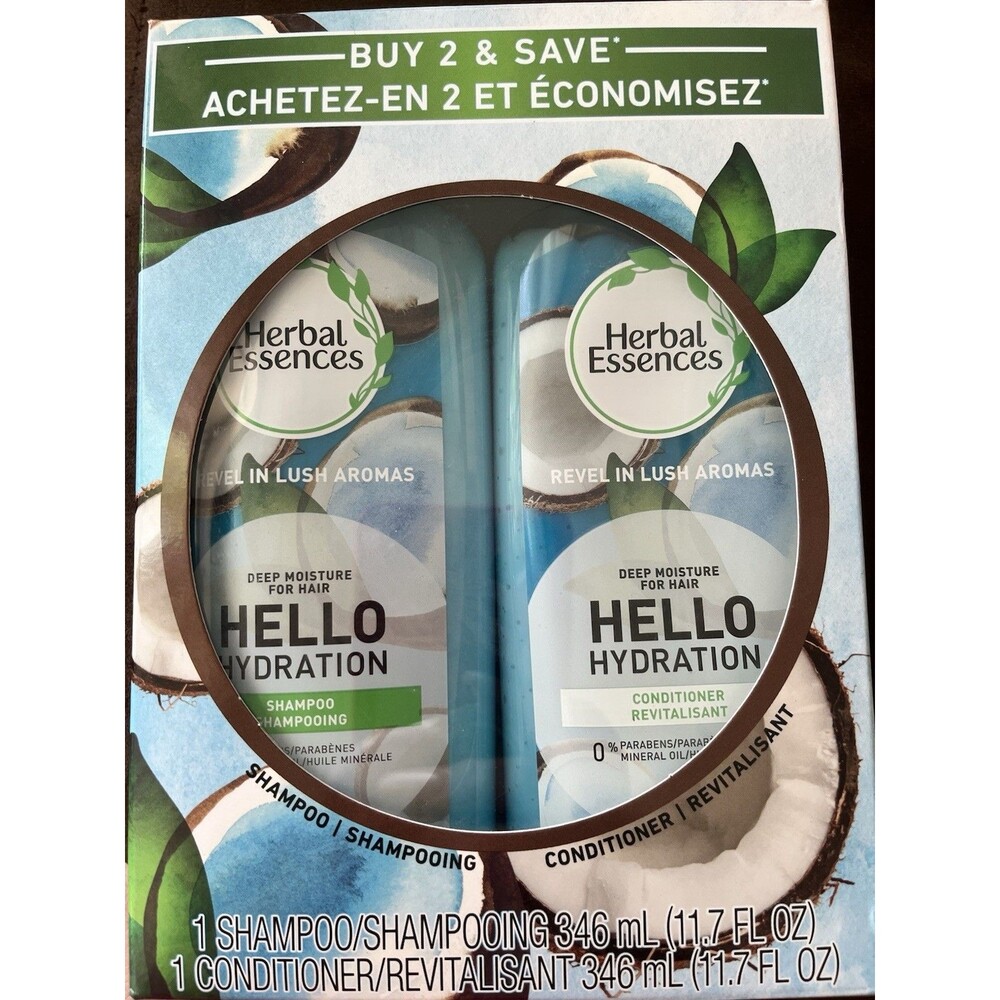 Herbal Essences Hello Hydration Shampoo & Conditioner Bundle 23.4 fl oz